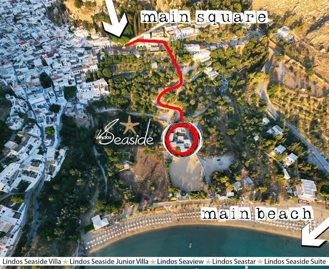 Lindos Seaside Junior Apartment Экстерьер фото